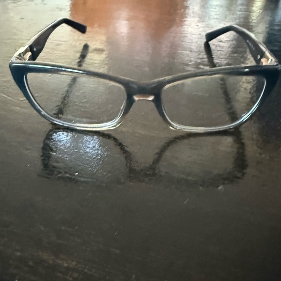 Jimmy Choo Clear Gray Wayfarer Glasses W Crystals❤️❤️❤️❤️ - Picture 9 of 9